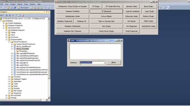 SQL Server Management Objects'i Kullanmak смотреть онлайн