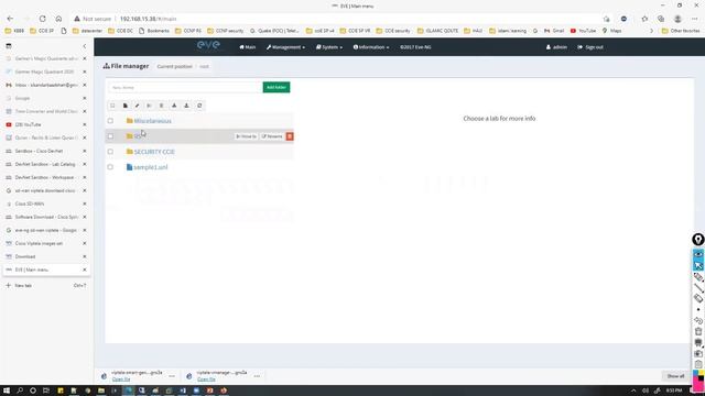 001 EVE NG Virtual Platfrom смотреть онлайн