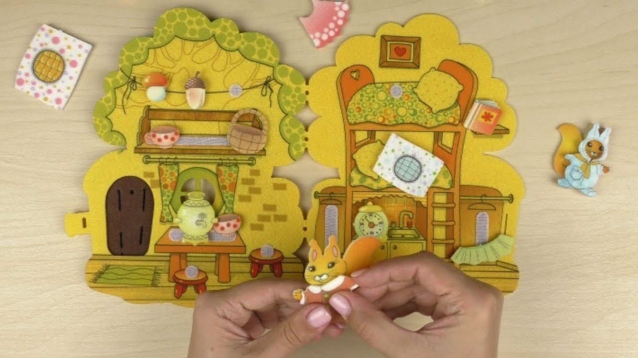 Игра из фетра "Белкин дом", Smile-Decor смотреть онлайн