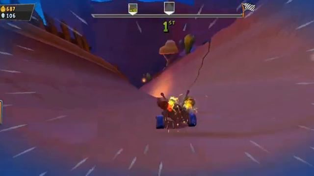 Me vs Corporal Pig, Angry Birds Go (Old Version) смотреть онлайн