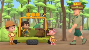 Capybara | JUNGLE FIRE! Get Them to Safety, Leo! | Friendly Animals | Leo the Wildlife Ranger | Kid