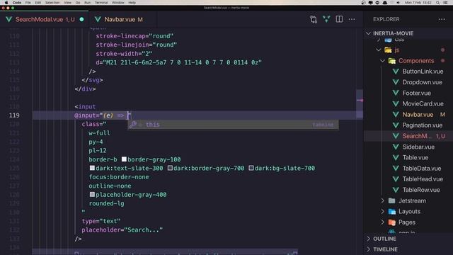 #19 Laravel Inertia Movie App - Search Dropdown Modal with a Headless UI -Laravel Tutorial смотреть онлайн