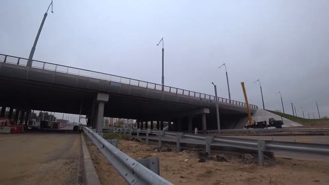 новый мост по ул. Аэродромная в Минске