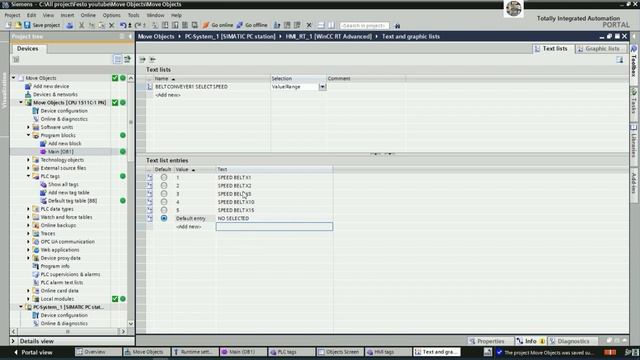 TIA Portal V17 with WinCC RunTime Advance how to move objects full tutorial and easy to understand смотреть онлайн