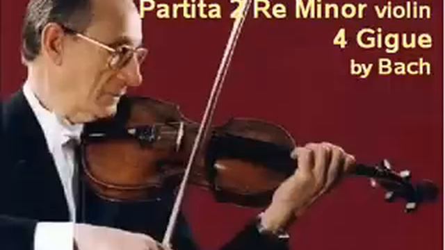 Bach - Partita 2 Re Minor V - 4 Gigue
