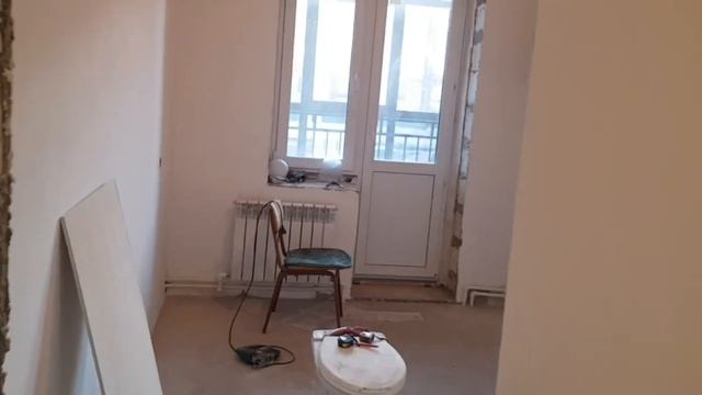 Ремонт в двушке, плитка в санузле. смотреть онлайн