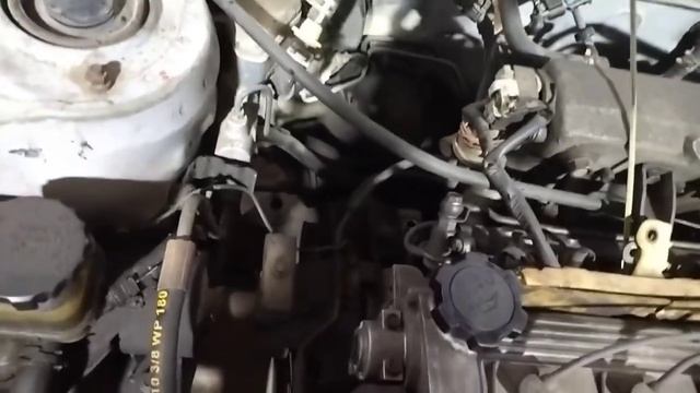 Работа прогретого двигателя: Двигатель 5EFE в сборе Toyota смотреть онлайн