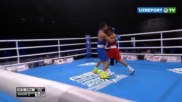 Shahram G'iyosov Finalda Boxs Boks