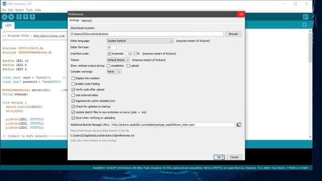 Tutorial Instal Aplikasi Arduino untuk ESP8266 смотреть онлайн