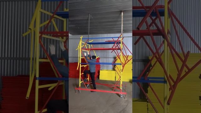 Сборка вышки-туры ВСП 250/1,2х2,0 один человек / Инструкция смотреть онлайн