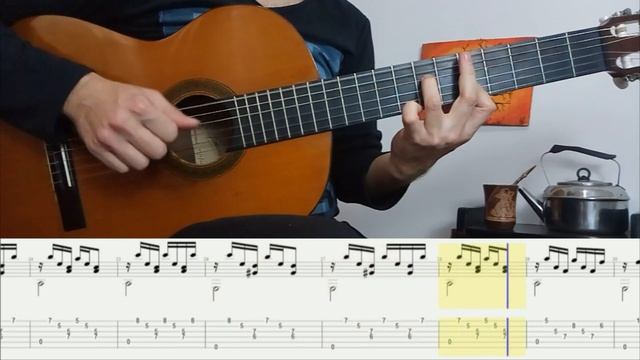 MILONGUEO DEL AYER ? (Abel Fleury) - Guitarra FÁCIL | Tutorial + Tablaturas | смотреть онлайн