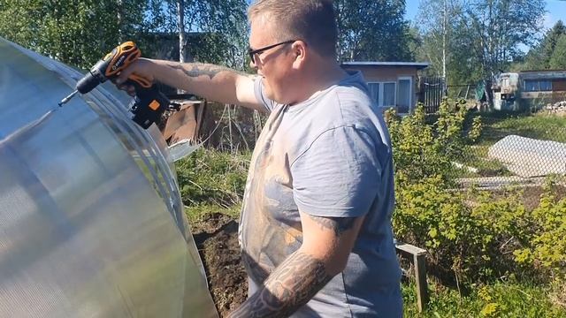 Сборка теплицы 3 на 6 из поликарбоната смотреть онлайн