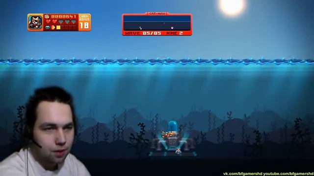 Сходим с ума вместе с Aqua Kitty Milk Mine Defender смотреть онлайн