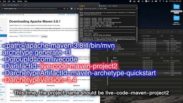 How to Create Maven Project from Command Prompt CMD [2021] 100% WORK Quickly and Easily | Live Code смотреть онлайн