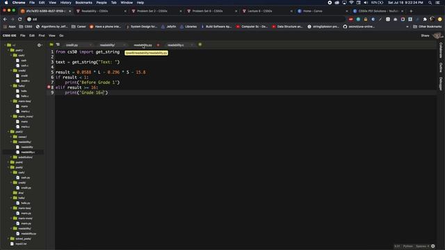 CS50 PSET6 Cash, Credit, Mario,Readability, DNA Python Solutions смотреть онлайн