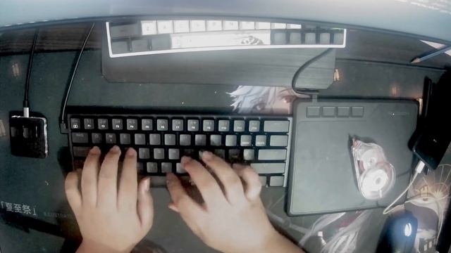 Redragon Anivia K614 Ultra-low Profile Reds Sound Test