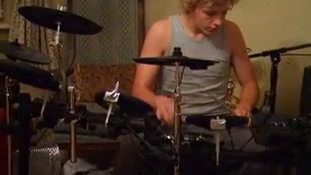 Chris Grant Drumming to Ruslana Wild Dances смотреть онлайн