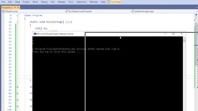 028 Введение в массивы смотреть онлайн