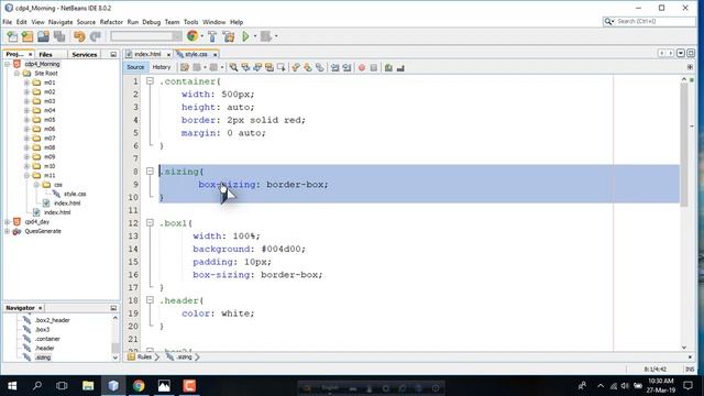 m11 CPD Web Design B4 Morning very simple web page layout design смотреть онлайн