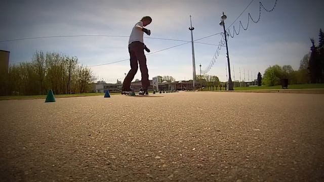 Inline Style Slalom / Слалом Pолики смотреть онлайн