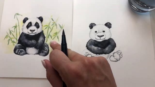 #geneinsamkreativ Vol. 3 Panda malen mit @missniceday смотреть онлайн