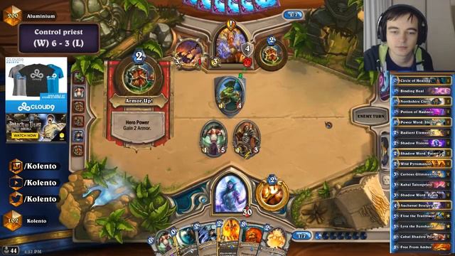 Hearthstone: Pain for dayz (control priest) смотреть онлайн