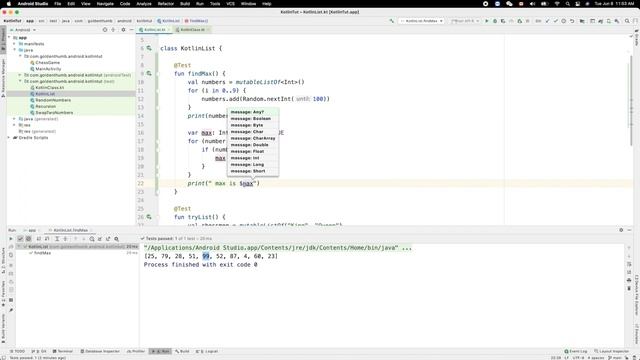 Kotlin014: finding the 2nd largest number in a list смотреть онлайн