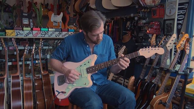 Nash Guitars JM63 Shell Pink Alder #COL-2 with Thor Jensen смотреть онлайн