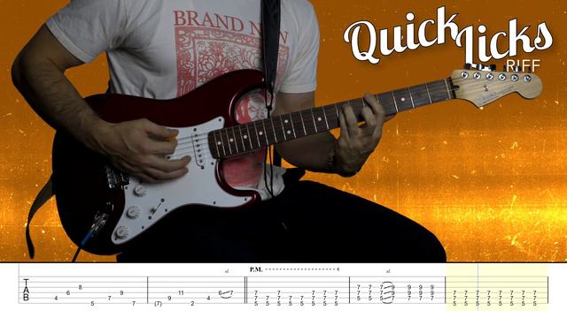 Message In A Bottle - The Police | 4K Guitar Tutorial With Tabs | Quick Licks Series смотреть онлайн