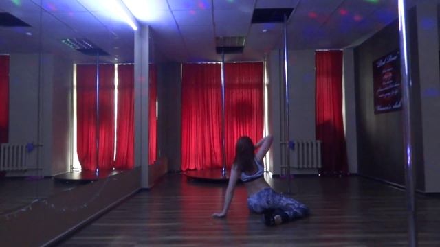 Студия Pole dance "Red Rose" г.Тюмень 2014.Анастасия Штро-Браун. смотреть онлайн