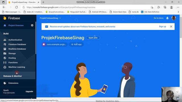 Cara koneksi Android dengan Firebase Realtime Database #11 смотреть онлайн