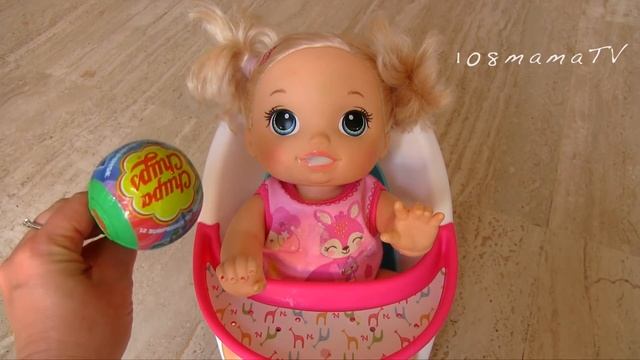 Куклы Пупсики ВКУСНЫЙ ПОЛДНИК, Открываем Чупа чупс с Сюрпризом Мультик Для девочек Играем Как Мама смотреть онлайн