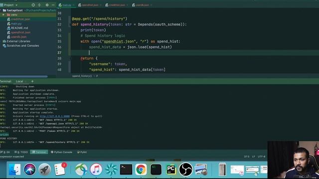 Build Simple Bank Server using FastAPI смотреть онлайн