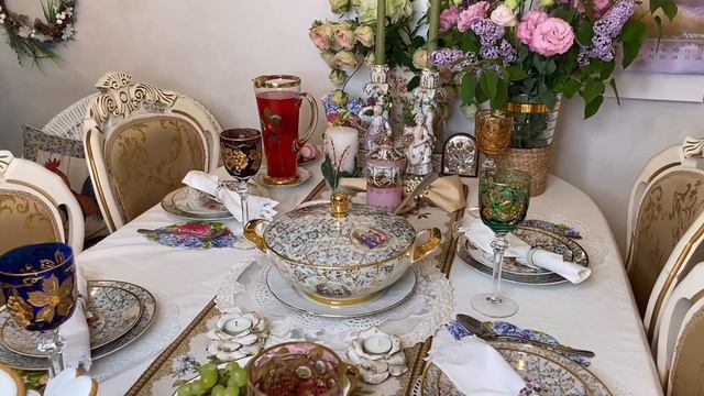 ЗВАНЫЙ ОБЕД | СЕРВИРОВКА С АНТИКВАРИАТОМ | ЭСТЕТИКА ШАНЕЛЬ смотреть онлайн