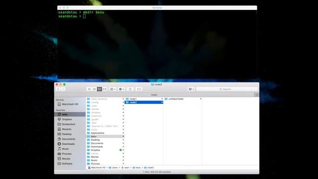 3.0 CREATING A PRIVATE NETWORK b) 3 nodes part I Creating the required folders смотреть онлайн