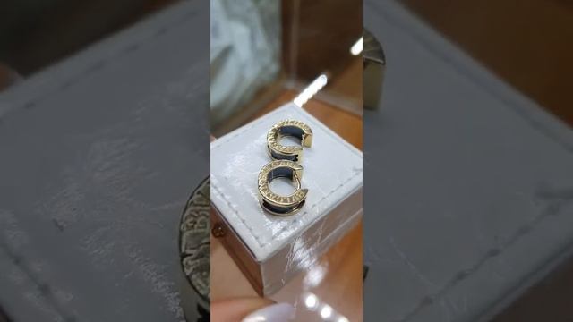 Серьги Конго  Булгари проба 585