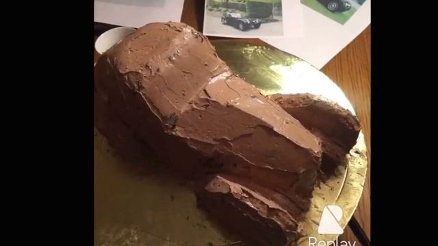 Как сделать торт в виде машины.(раритет)(3D) смотреть онлайн