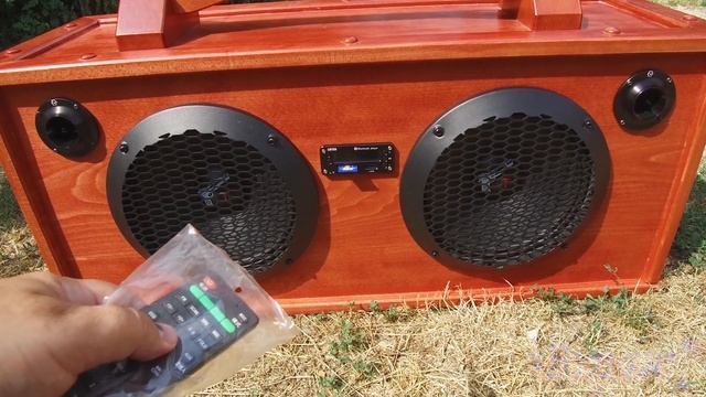 Мощная блютуз колонка своими руками. Как сделать. Обзор.