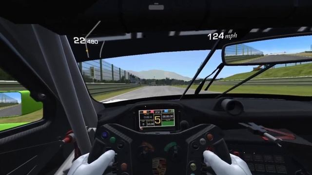 Racing With The White, Green and black Porsche 911 GT3 R #realracing3 #f1 #gt #infectedmushroom смотреть онлайн