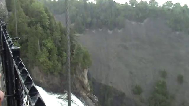 Montmorency Falls самый высокий водопад в Quebec ч.1 смотреть онлайн
