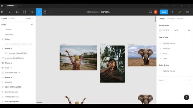 How to Place Text Behind Objects in Figma - Figma Tutorial For Beginners смотреть онлайн