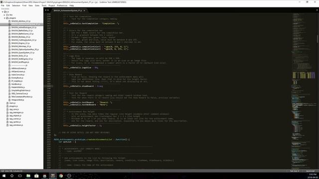 RPG Maker MV: Plugin - Advance Achievement System смотреть онлайн