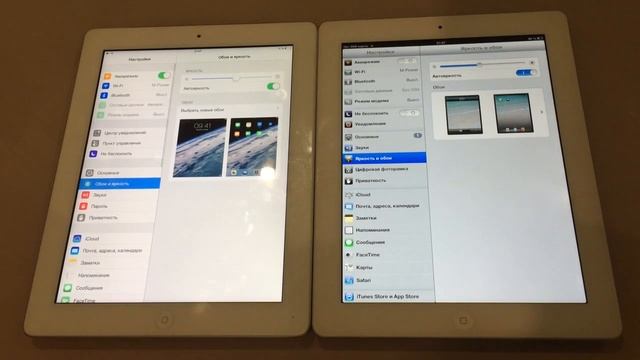 iOS 7.1 vs iOS 6.1.3 on iPad 3 смотреть онлайн