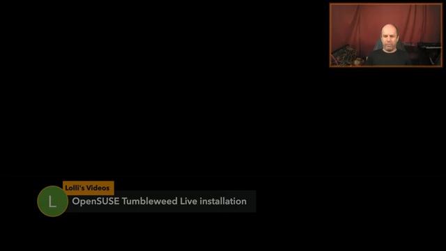 OpenSUSE Tumbleweed Live installation - Vorabtest смотреть онлайн