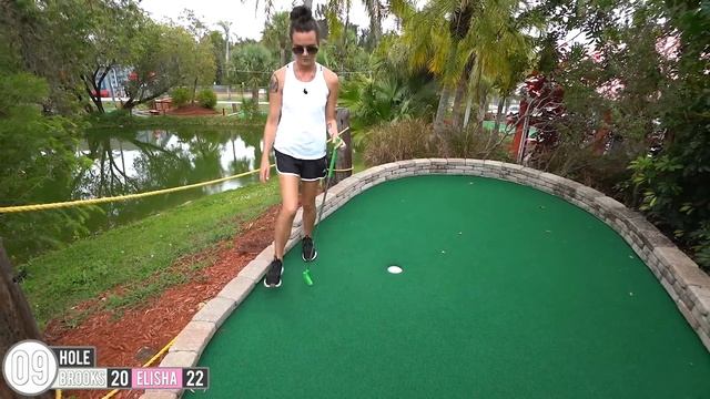 WATCH OUT For These New Obstacles at this Mini Golf Course! смотреть онлайн