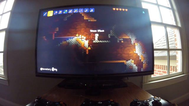 Terraria Lets Play Ep:2/More Caving and House Framework/ смотреть онлайн