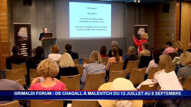 De Chagall à Malevitch au Grimaldi Forum Monaco смотреть онлайн