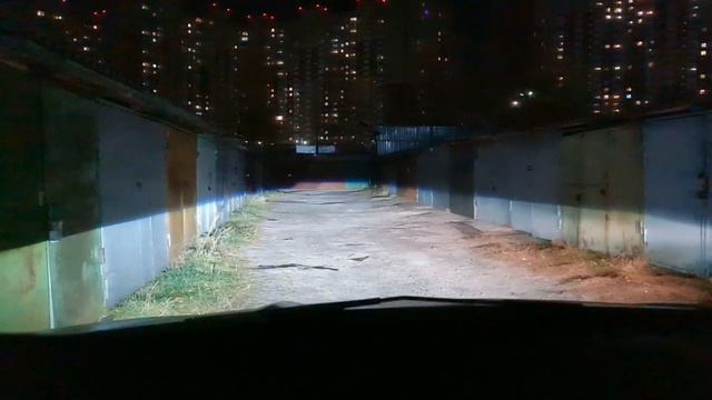 Форд Куга 2 сравнение линзованного света фар. Билед Аозум А3 Мах и родной галоген в линзе . смотреть онлайн