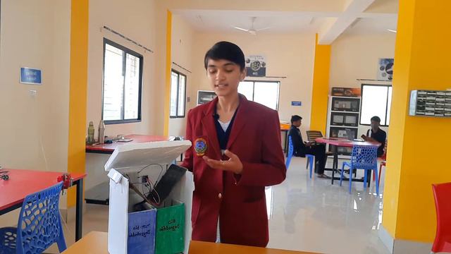 DUSTBIN FOR WASTE SEGREGATION|APPROPRIATE TECHNOLOGY FOR SUSTAINABLE LIVING|NCSC|SCIENCE MODEL|ATL| смотреть онлайн