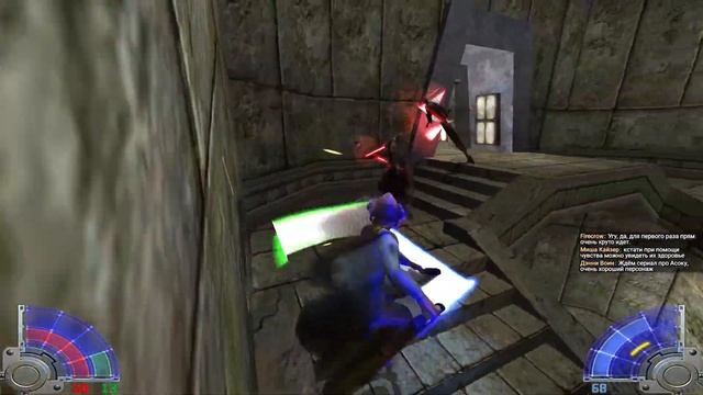 Star Wars Jedi Knight: Jedi Academy - Максимальная сложность(Jedi Master)-Первый раз-Прохождение #3